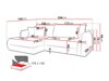 Ecksofa Kingman 101 (Lima 80)