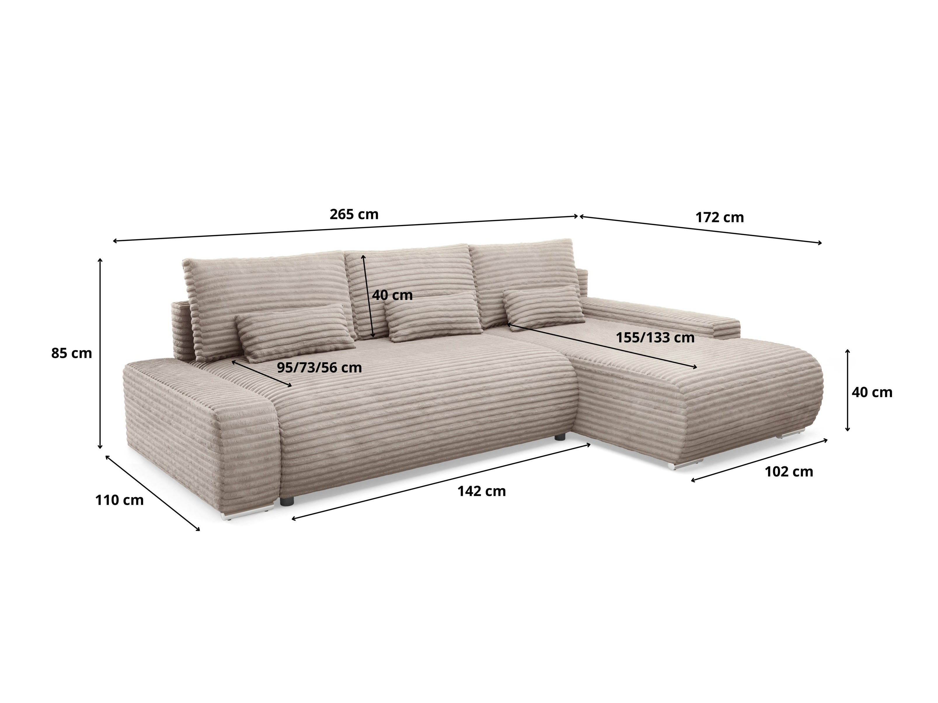Ecksofa Franklin 201 (Ambience 04)