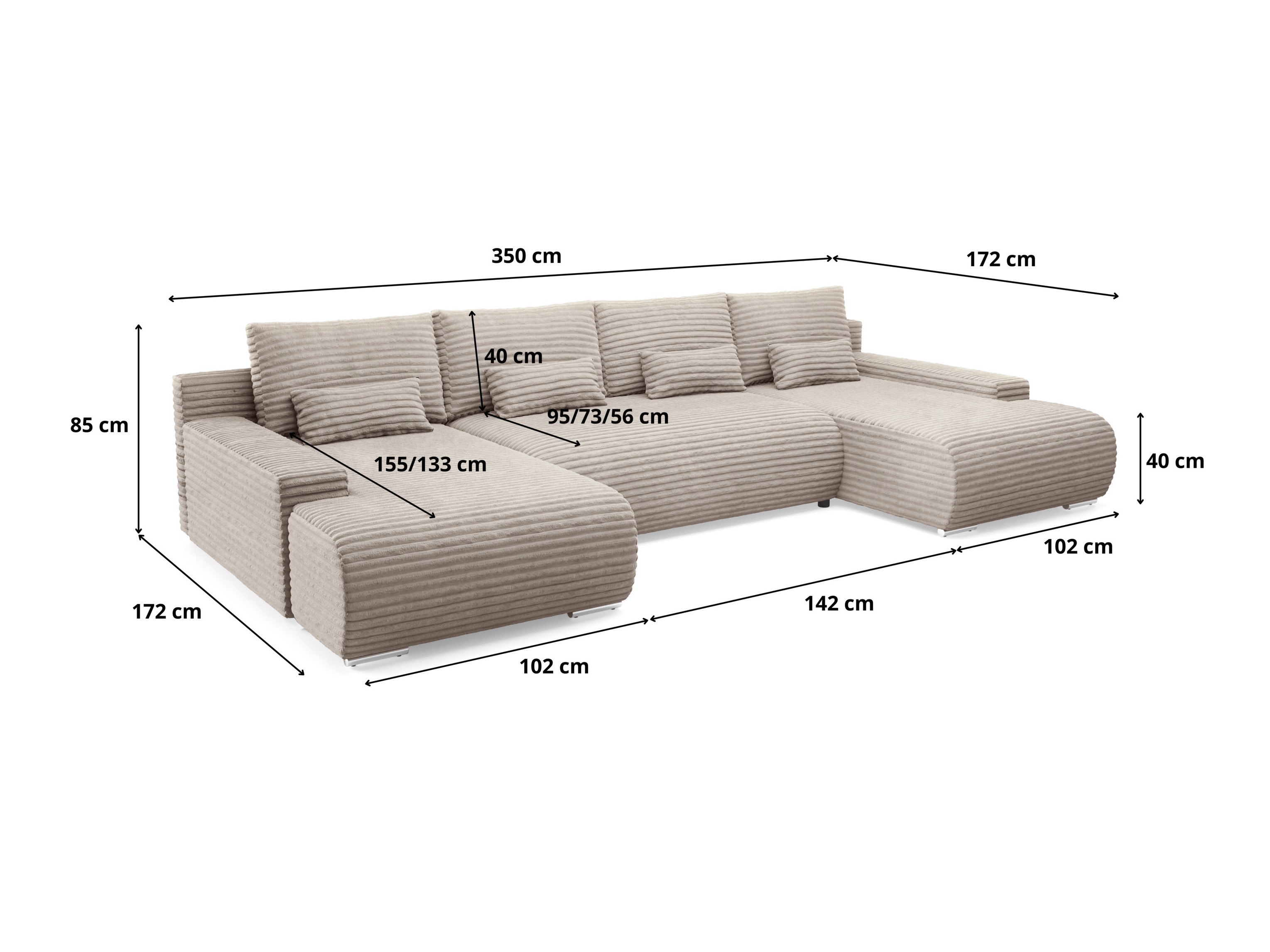 Ecksofa Franklin 202 (Ambience 17)
