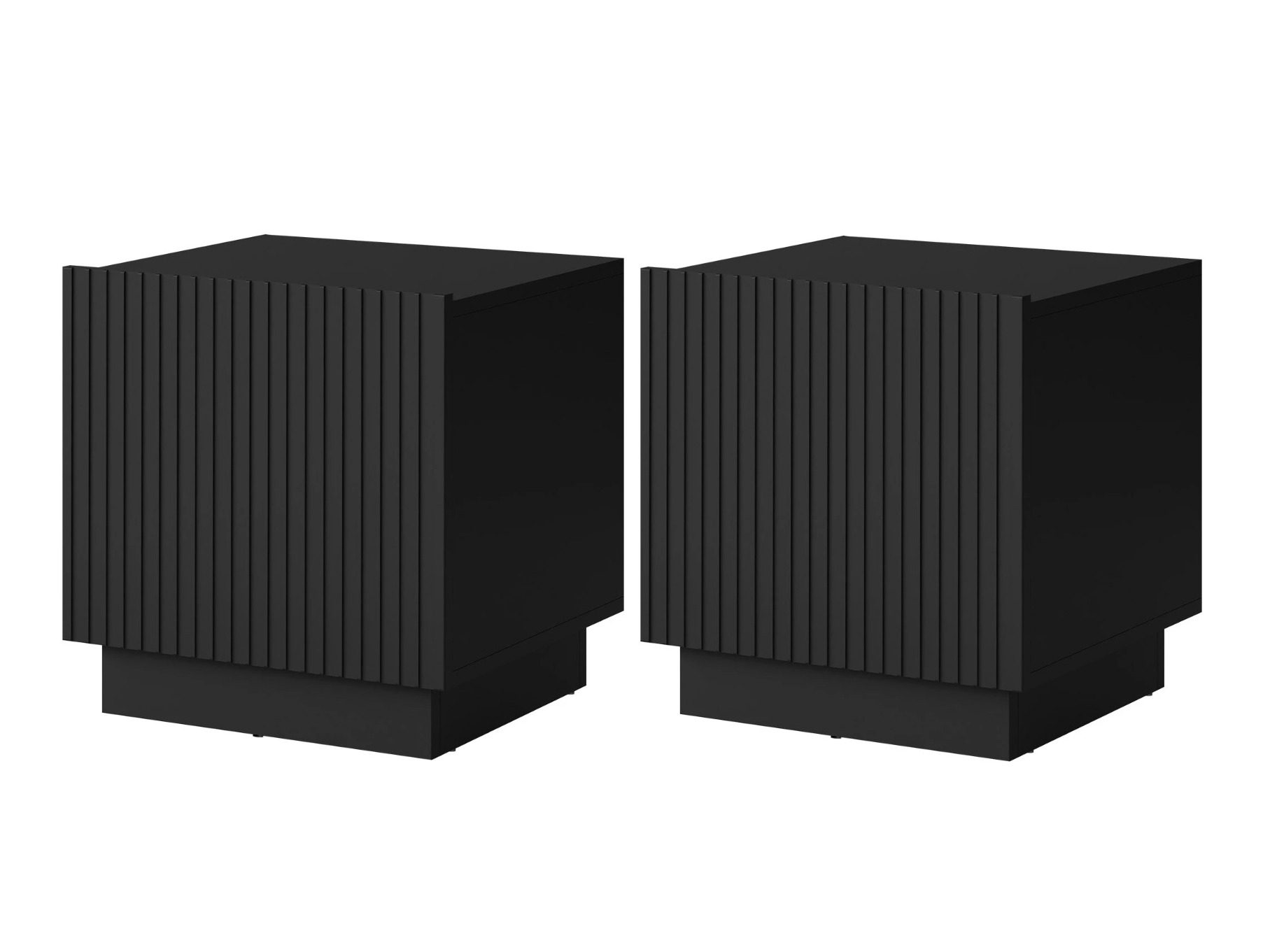 Ein Satz Nachttische Lusonu 105 (Schwarz)