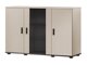 Sideboard Tornola 106 (Kaschmir + Schwarz)