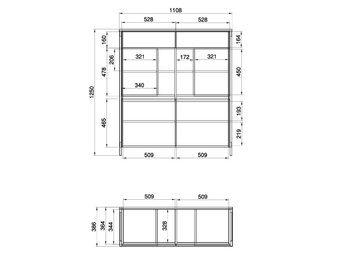 Wohnzimmer-Sets Fermaru 112 (Weiss + Eichenholzoptik)