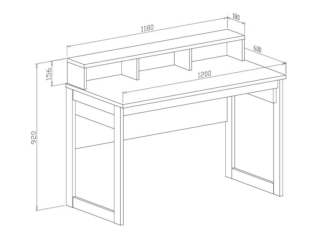 Büro-Set Fermaru 116 (Staubiges Grün + Eichenholzoptik)