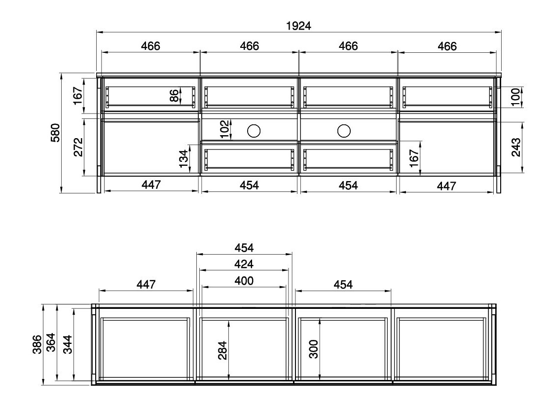 Wohnzimmer-Sets Fermaru 113 (Weiss + Eichenholzoptik)