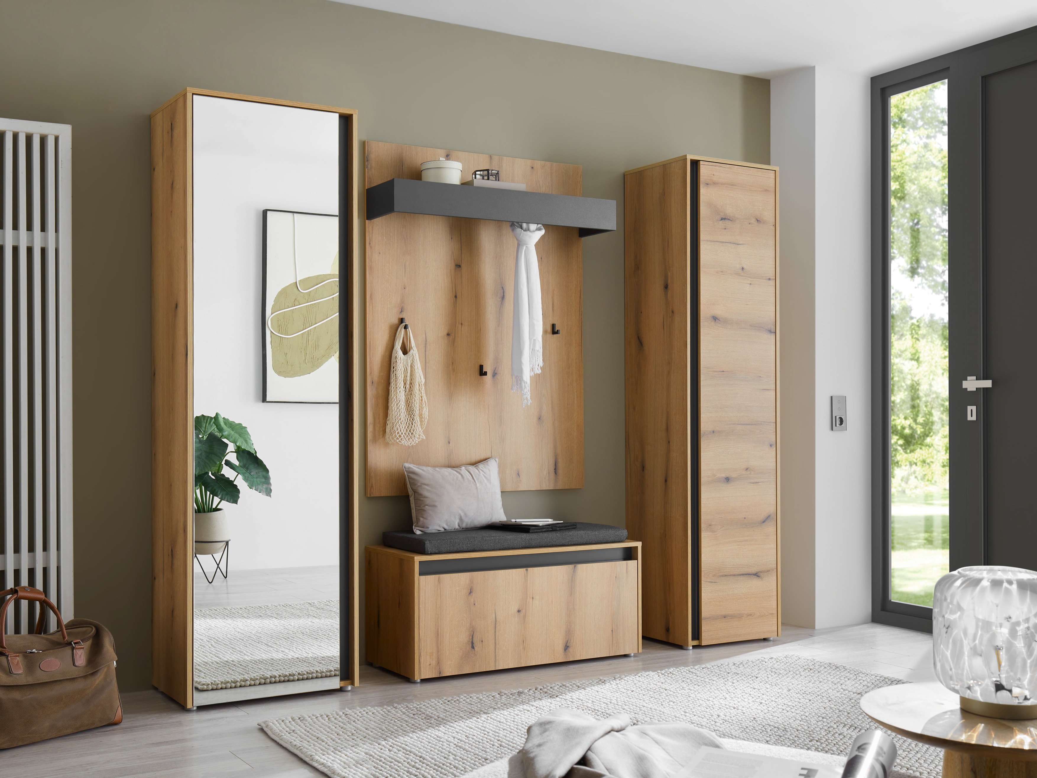 Flurgarnitur Elbsori 169 (Eichenholzoptik)