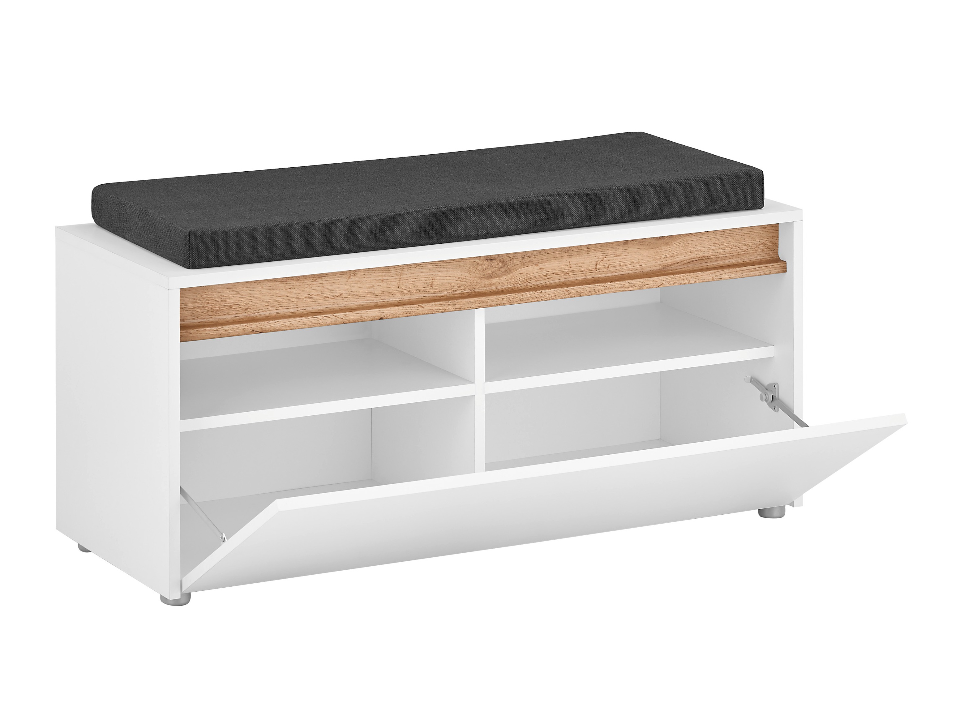 Flurgarnitur Elbsori 177 (Weiss + Wotan Eiche)