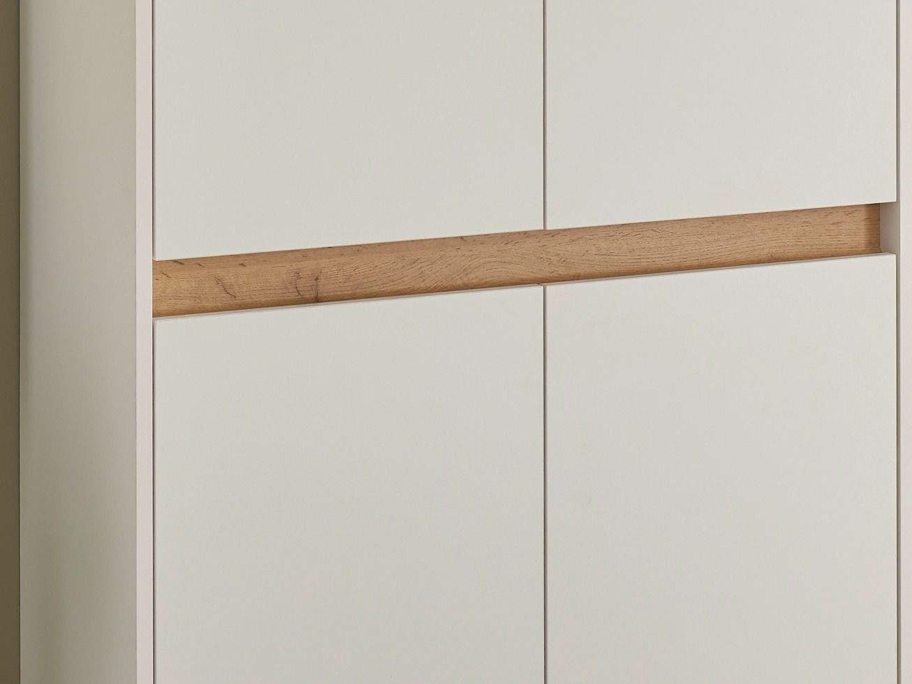 Flurgarnitur Elbsori 177 (Weiss + Wotan Eiche)