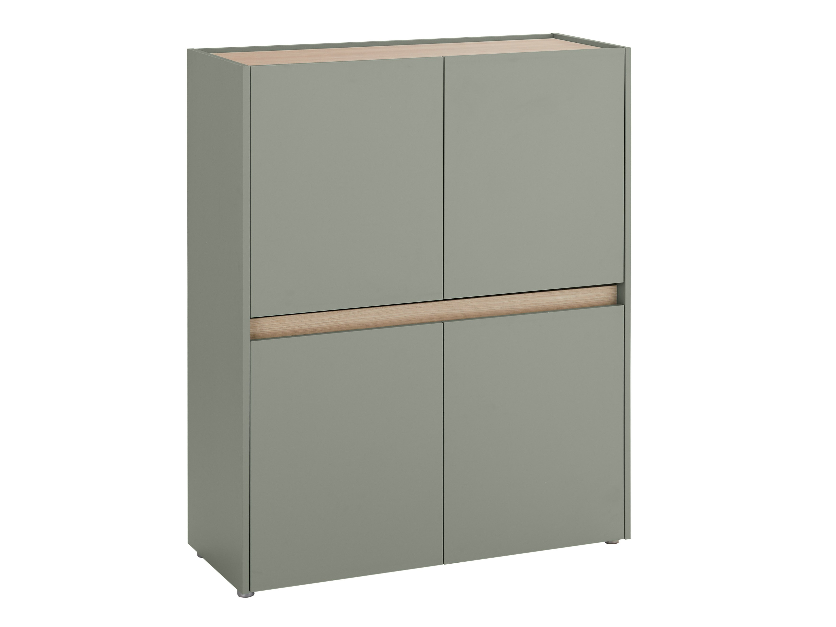 Sideboard Elbsori 111 (Grün + Eiche)