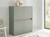 Sideboard Elbsori 111 (Grün + Eichenholzoptik)