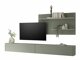 Wohnzimmer-Sets Elbsori 120 (Grün + Eichenholzoptik)