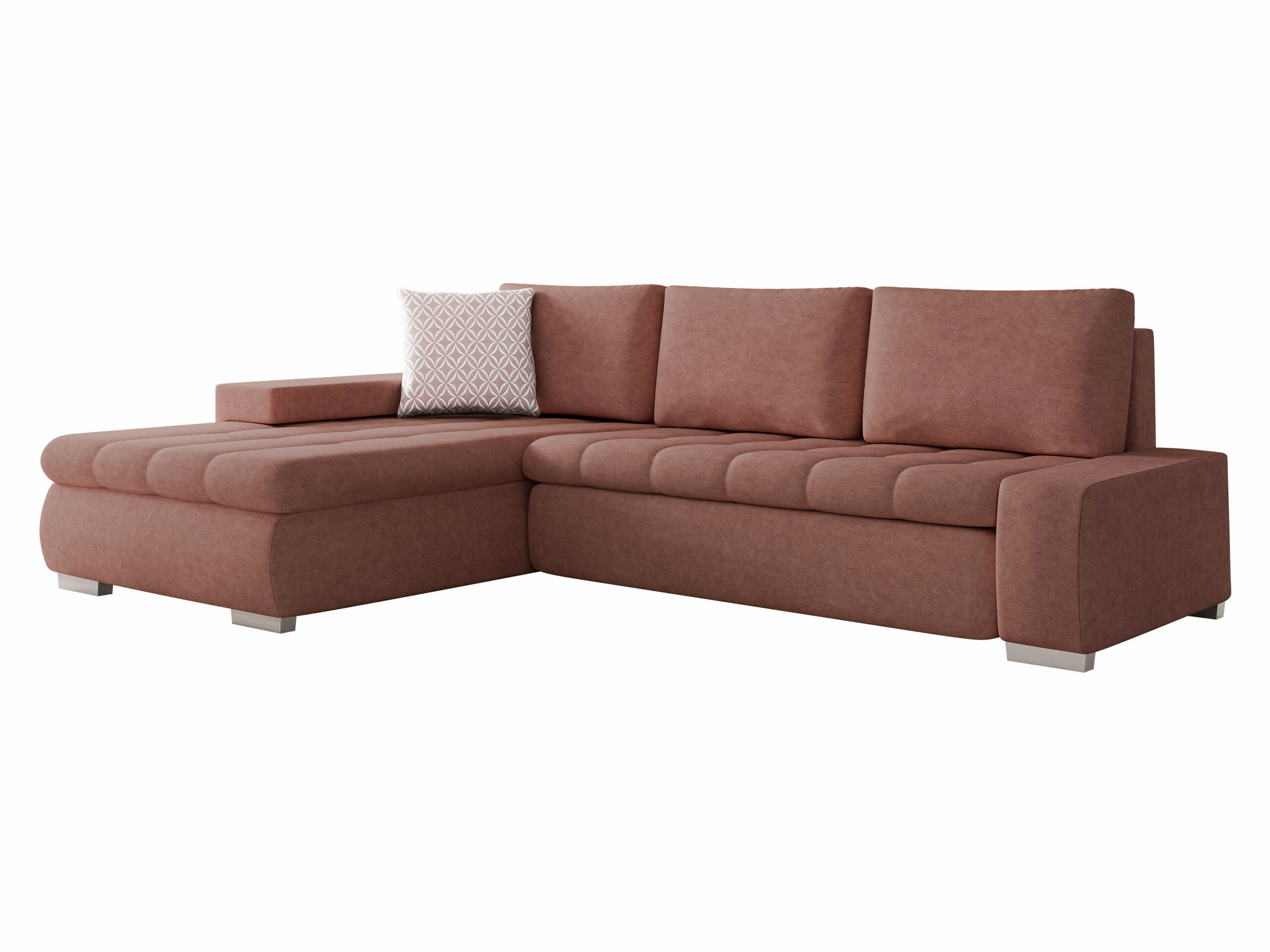 Ecksofa Comfivo 112 (Uttario Velvet 2955 + Evo 28)
