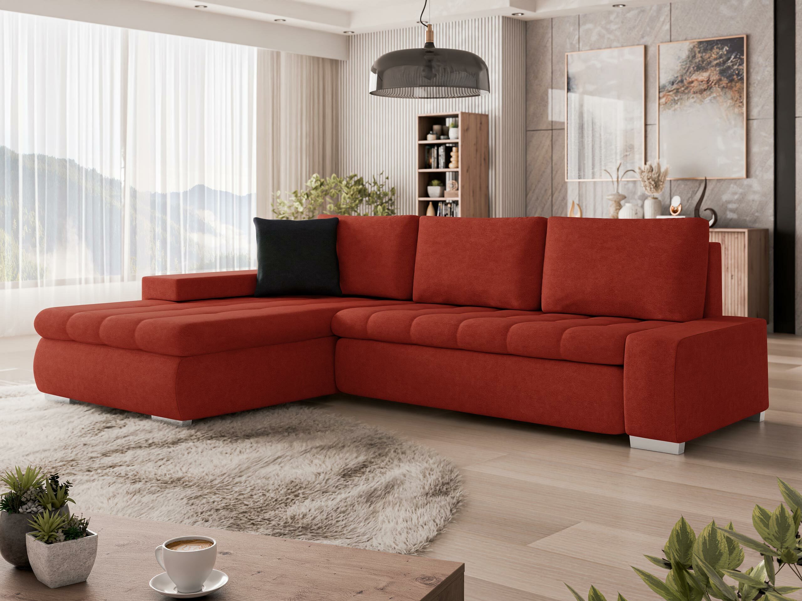 Ecksofa Comfivo 112 (Uttario Velvet 2964 + Uttario Velvel 2980)