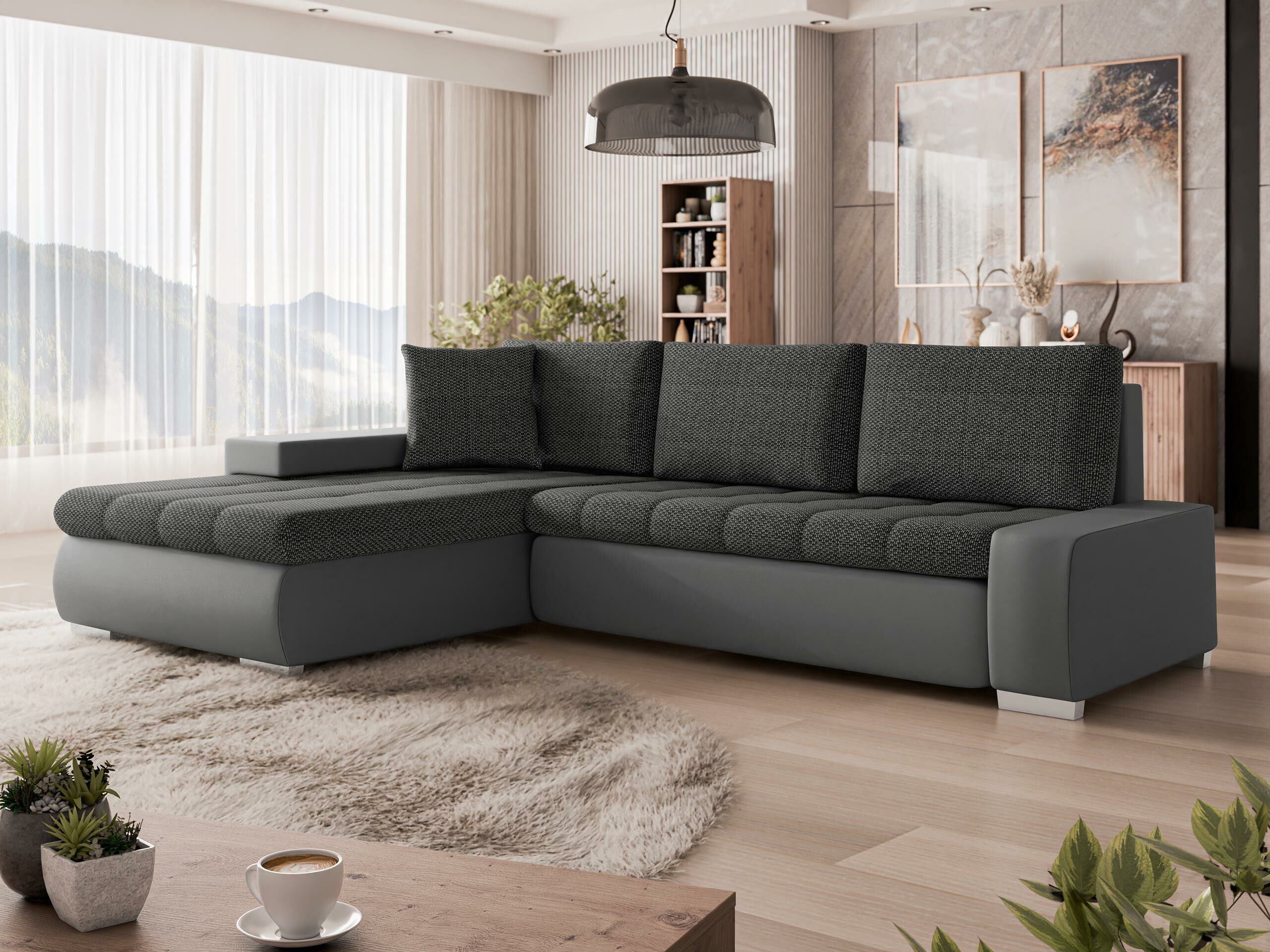 Ecksofa Comfivo Nitor (Soft 029 + Majorka 03)