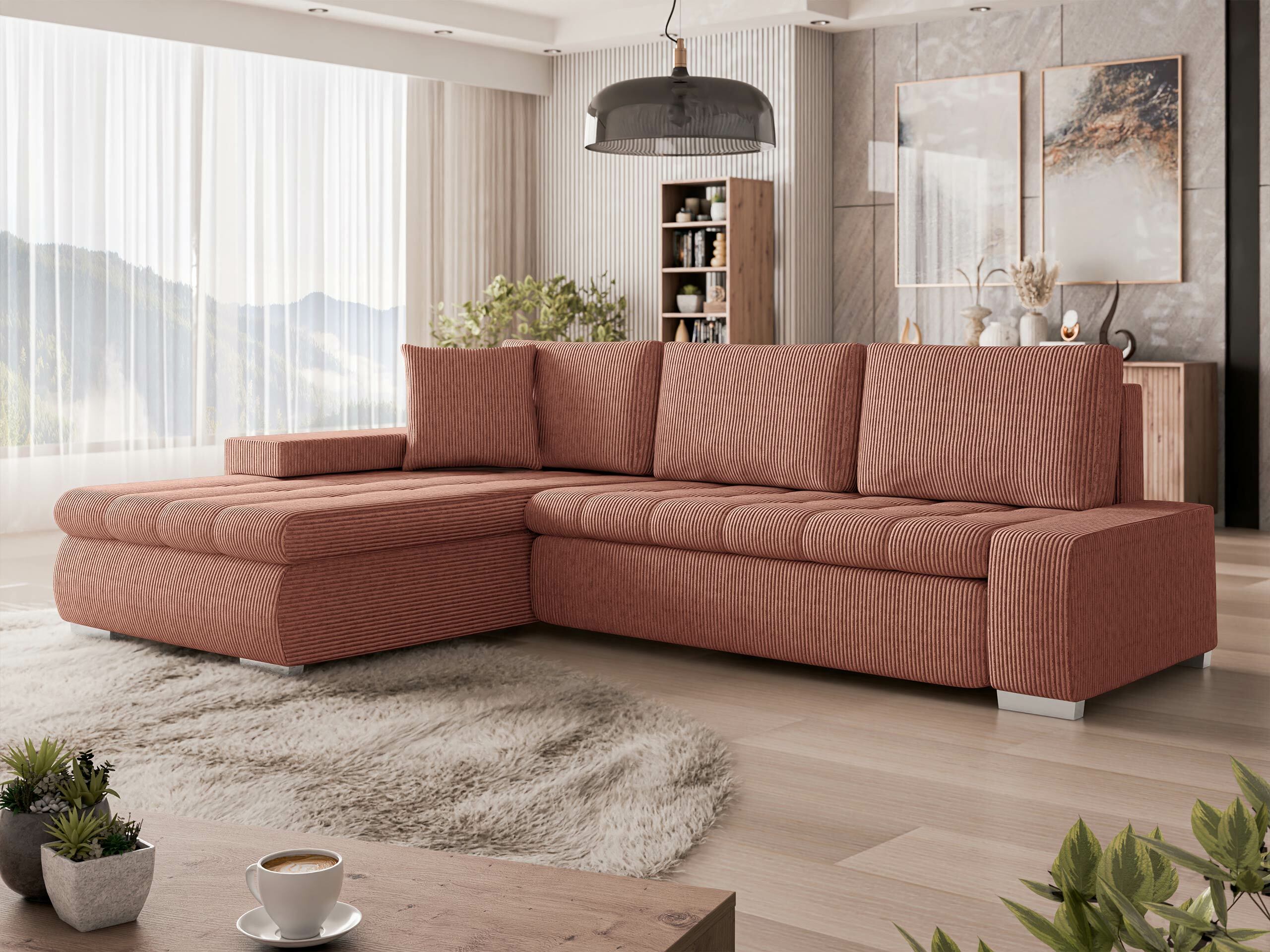 Ecksofa Comfivo Nitor (Uttario Velvet 2955 + Evo 28)