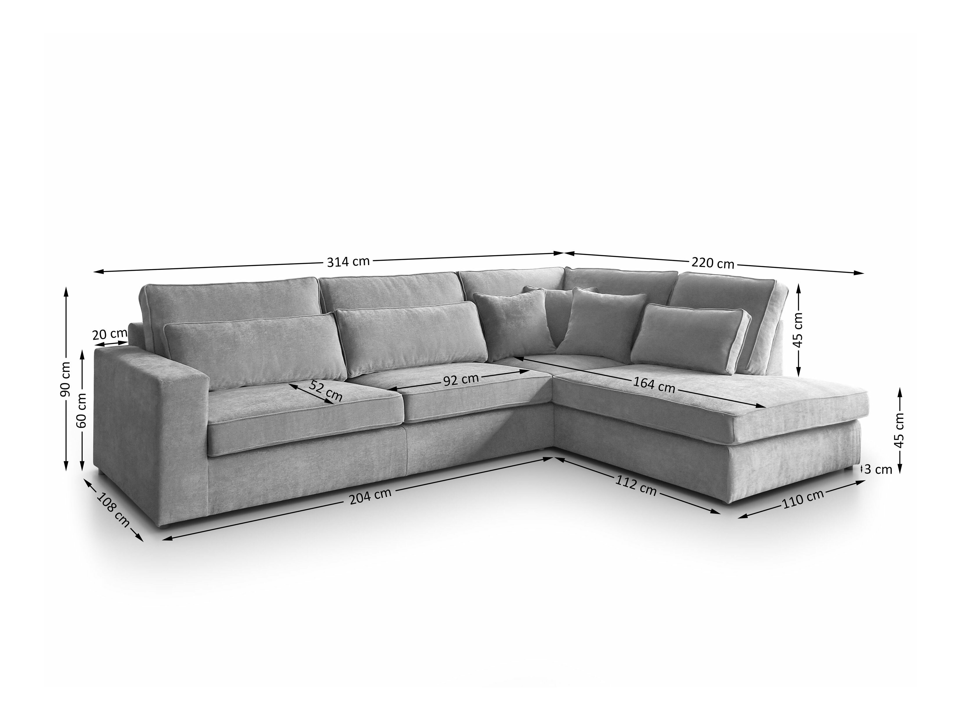Ecksofa Margate 122 (Sereno 693)