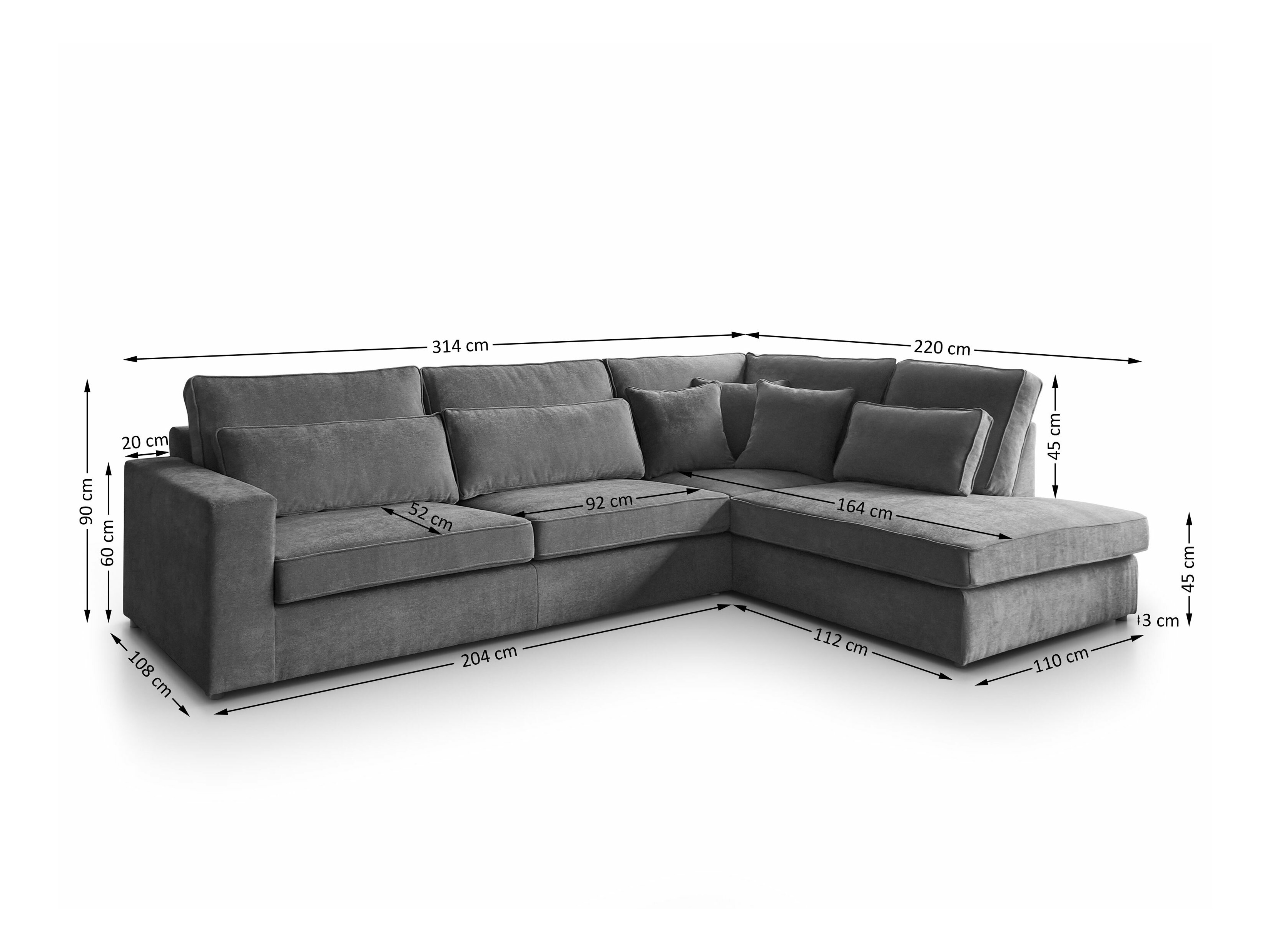 Ecksofa Margate 122 (Sereno 694)