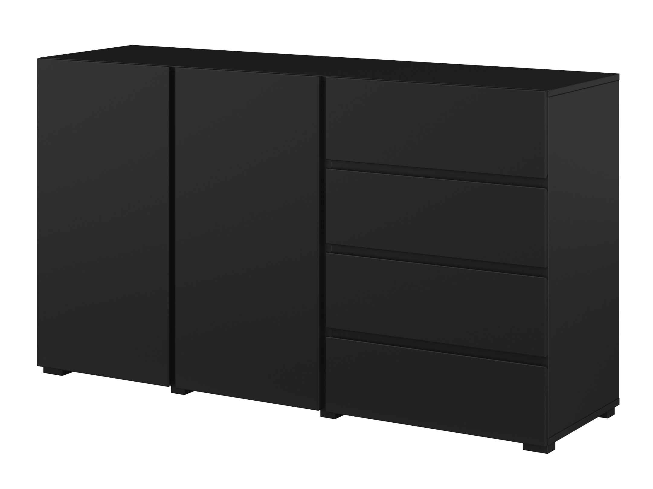 Kommode Elbleve 101 (Schwarz)