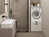 Badezimmer-Regal Austin 376 (Kaschmir)