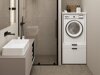 Badezimmer-Regal Austin 376 (Weiss)