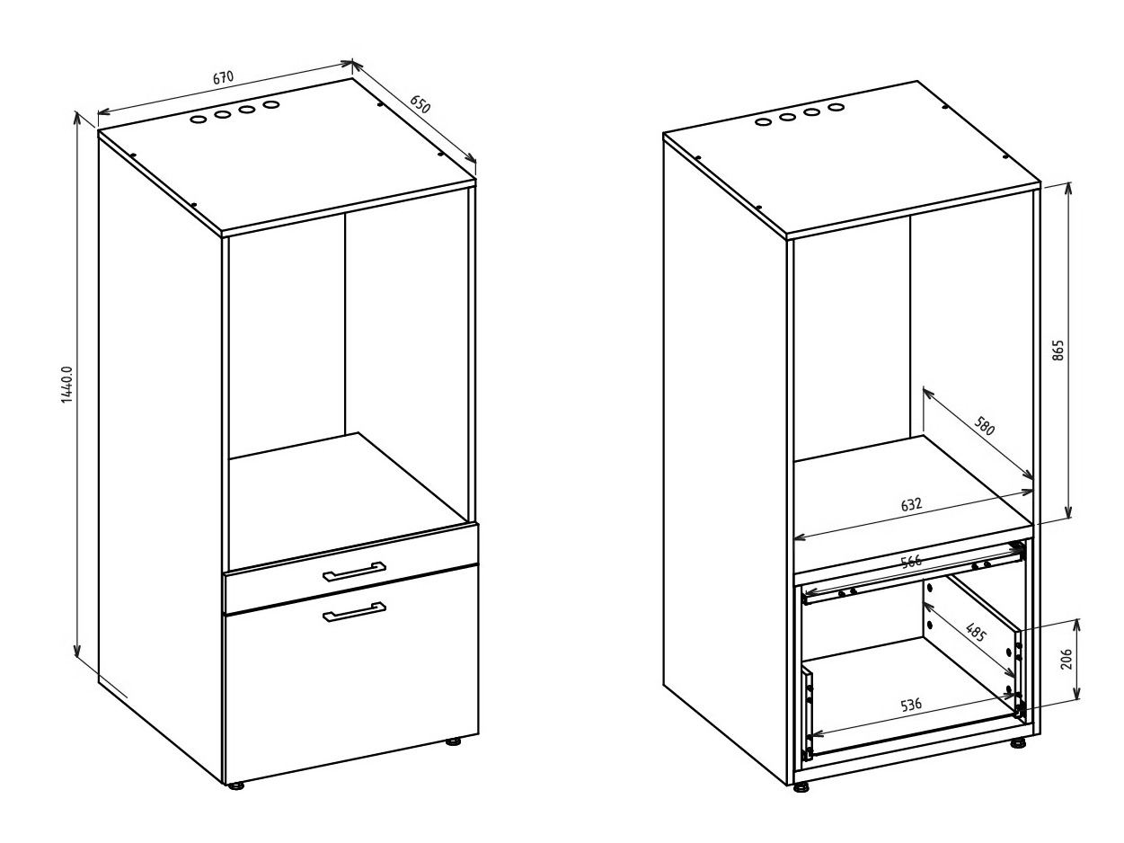 Badezimmer-Regal Novdele 102 (Kaschmir)