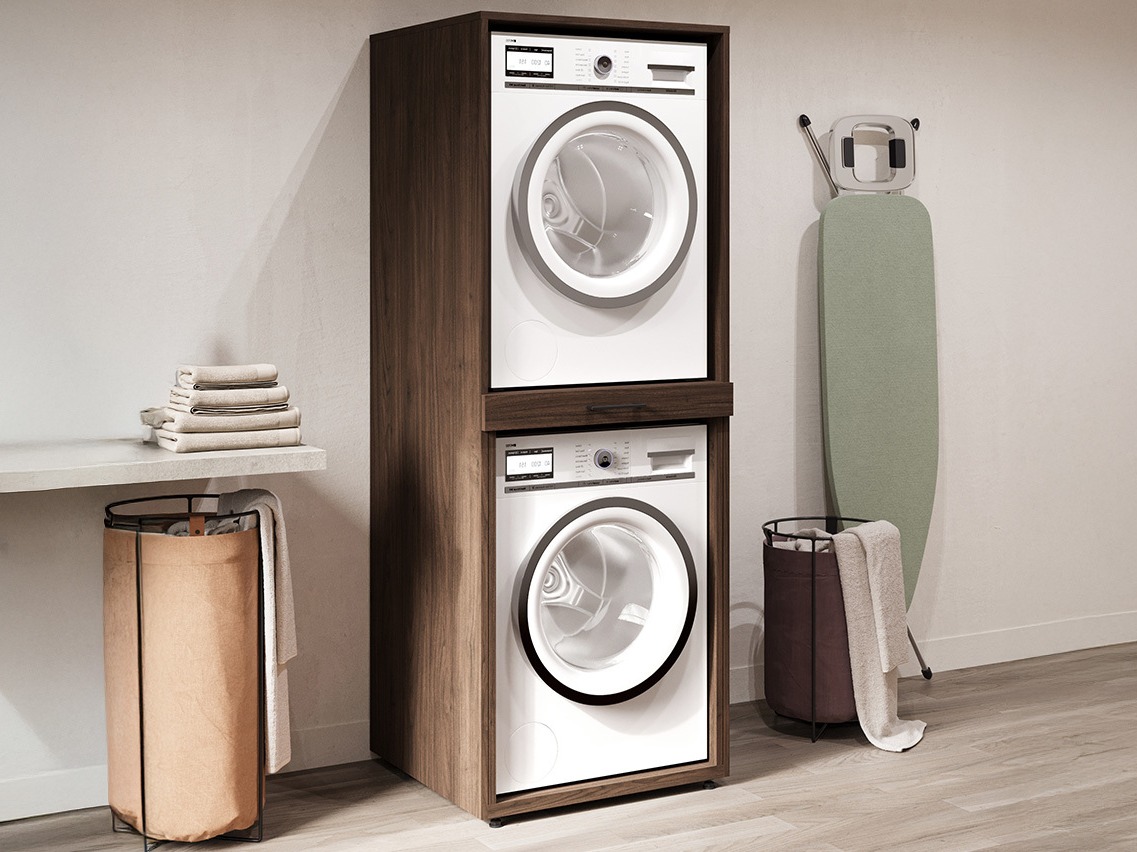 Badezimmer-Regal Novdele 103 (Walnussholzoptik)