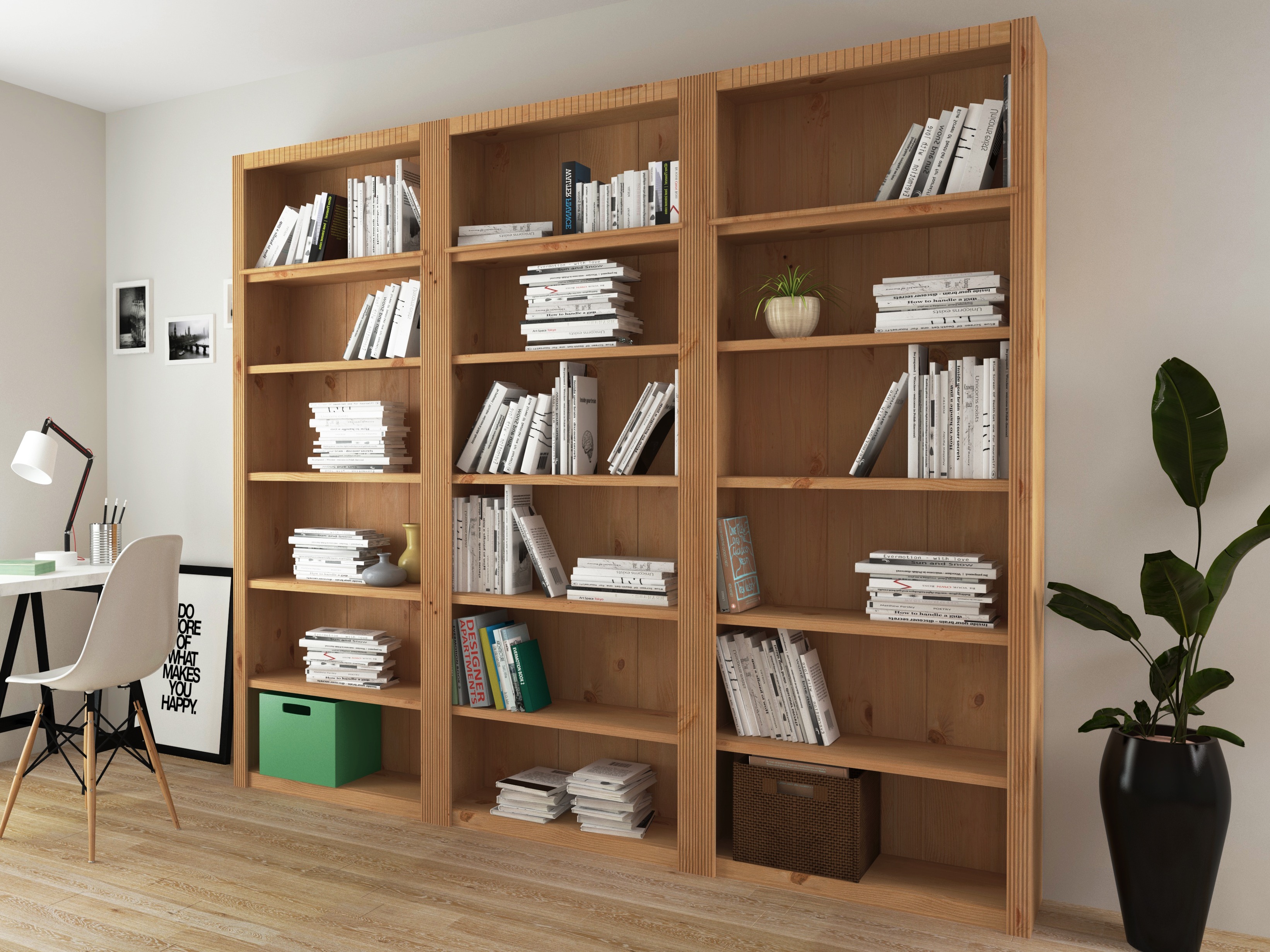 Regalset Orlmara 106 (Kiefernholzoptik)