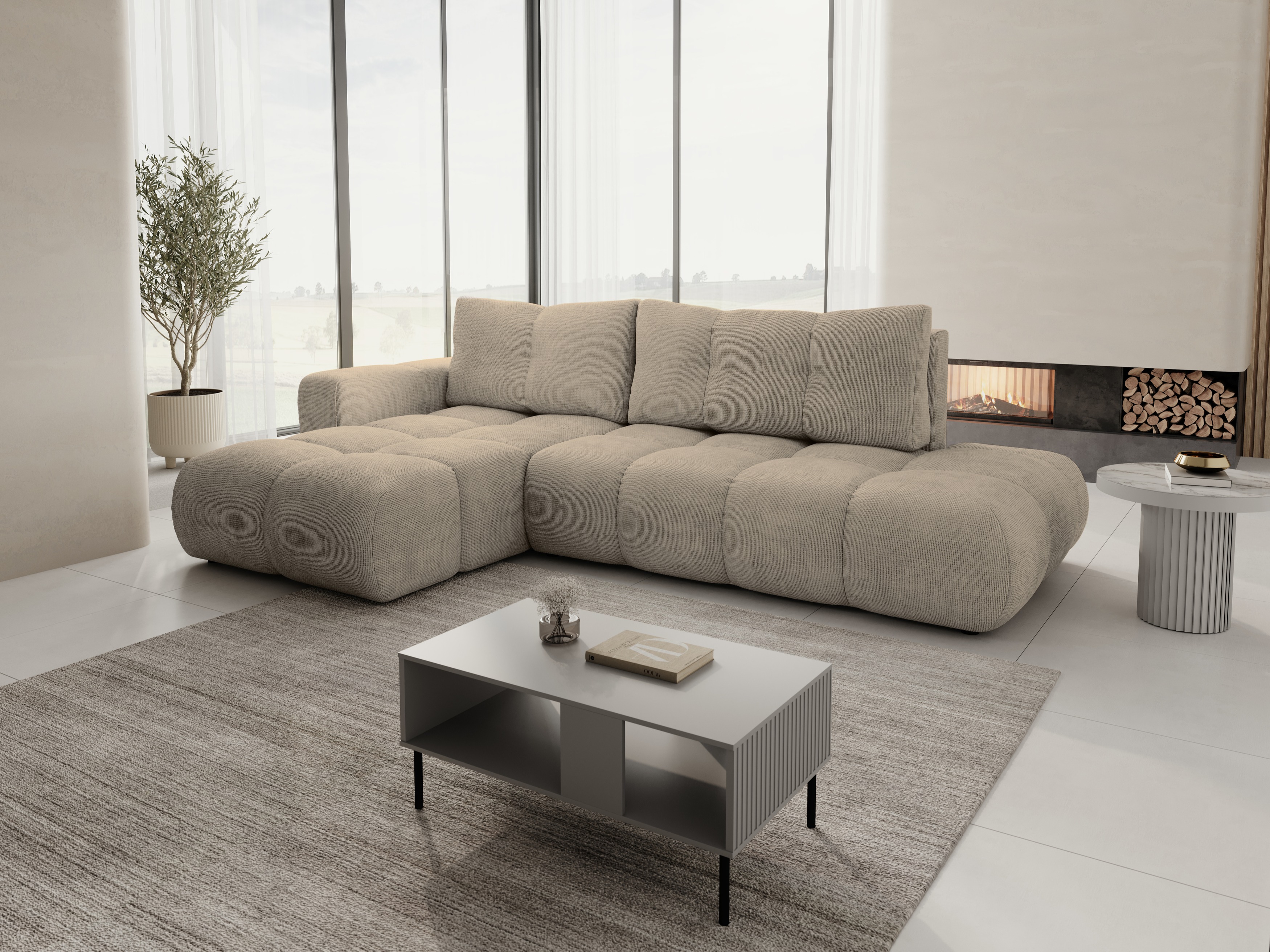 Ecksofa Kingston 156 (Flow 01)