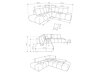 Ecksofa Kingston 197 (Flow 09)