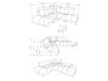 Ecksofa Kingston 197 (Flow 22)