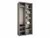 Kleiderschrank Hartford 572 (Weiss)