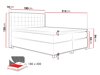 Boxspringbett Baltimore 117 (Ikar 08)