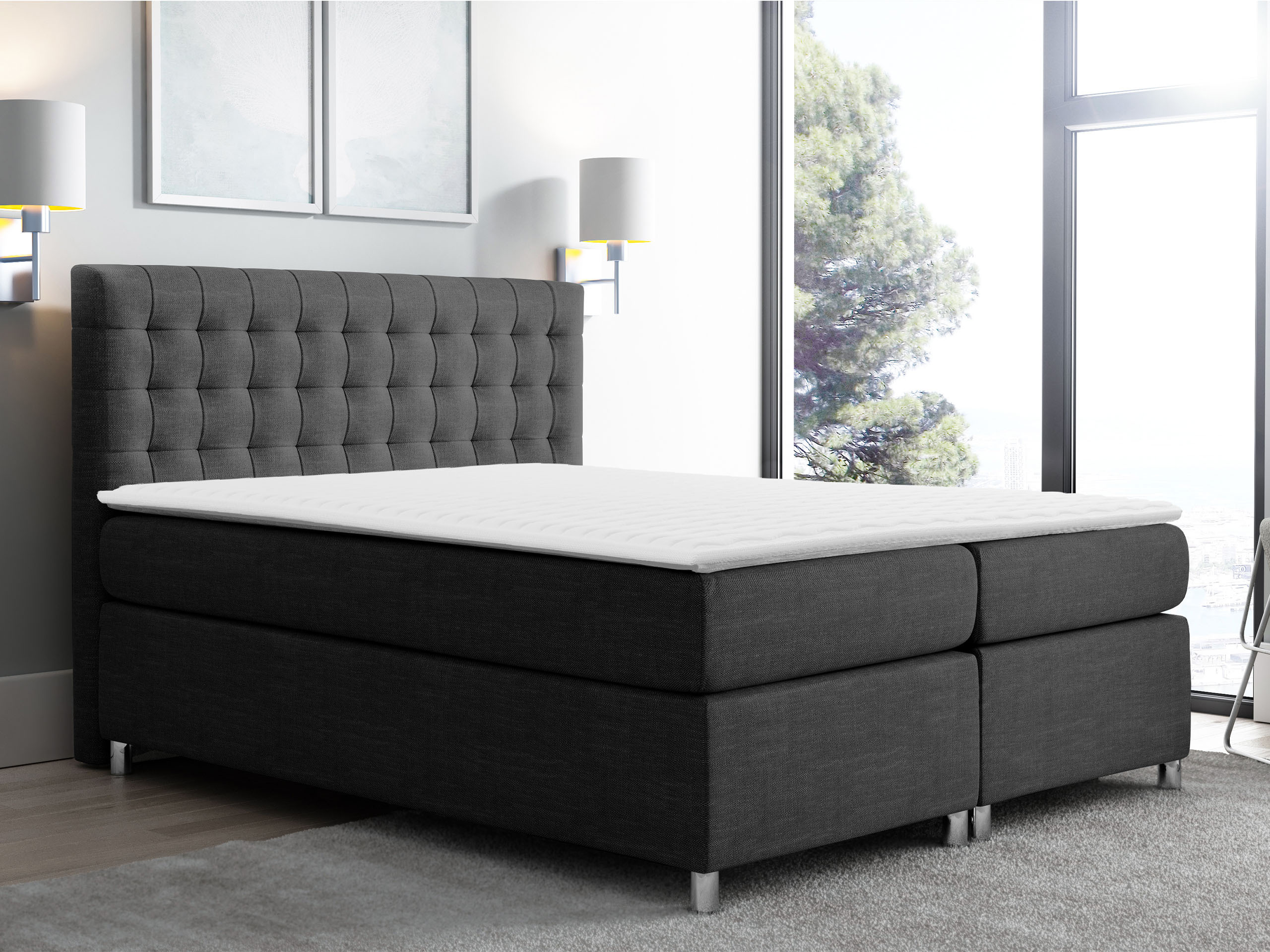 Boxspringbett Signum (Ikar 08)