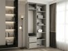 Kleiderschrank Hartford 572 (Weiss)