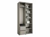 Kleiderschrank Hartford 572 (Weiss)