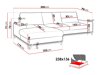 Ecksofa ComfiDream 111 (Verita 28)