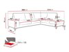 Ecksofa ComfiDream 112 (Verita 28)