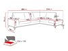 Ecksofa ComfiDream 112 (Verita 88)