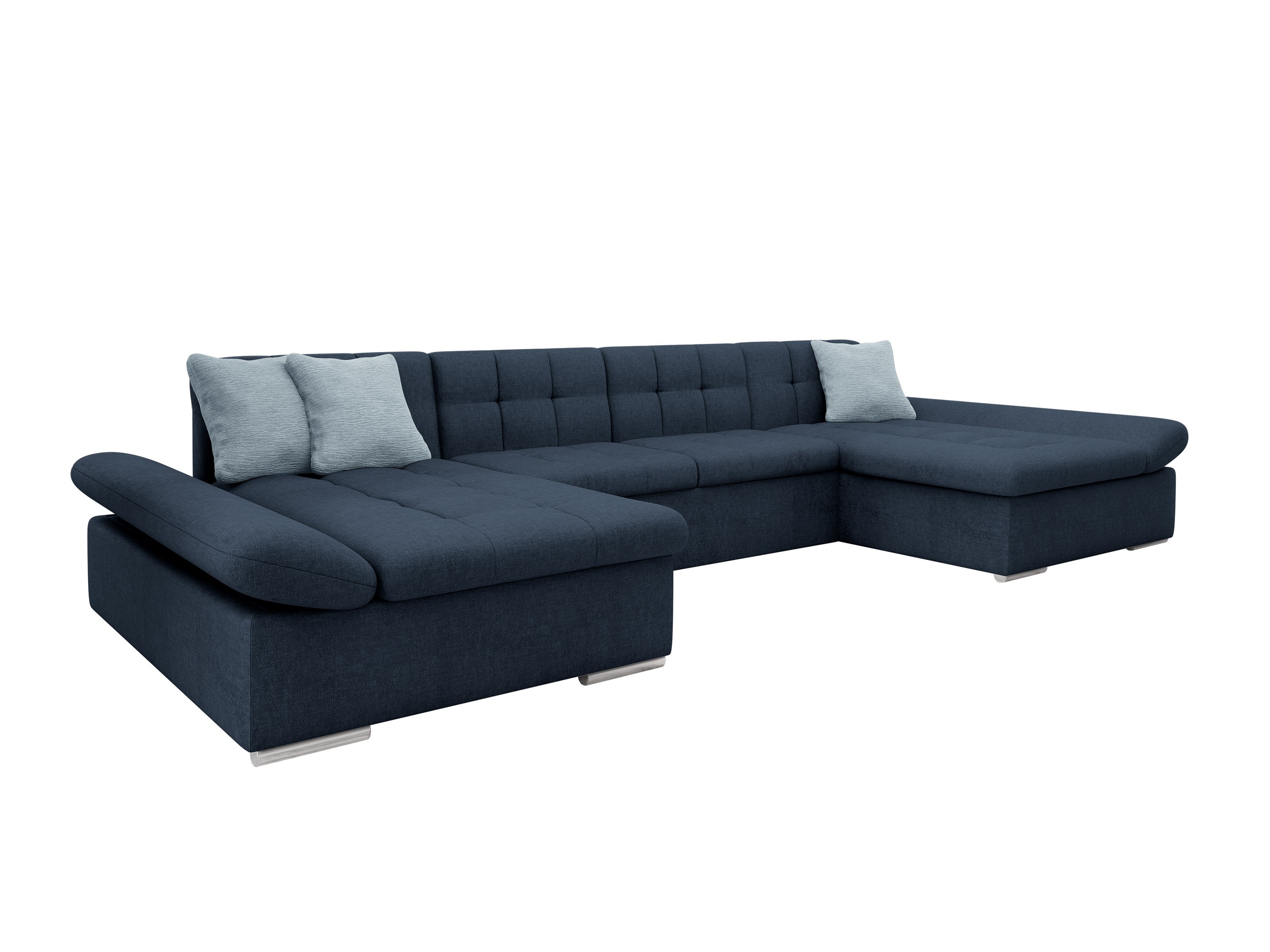 Ecksofa Comfivo 240 (Maya 09 + Mokka 71)