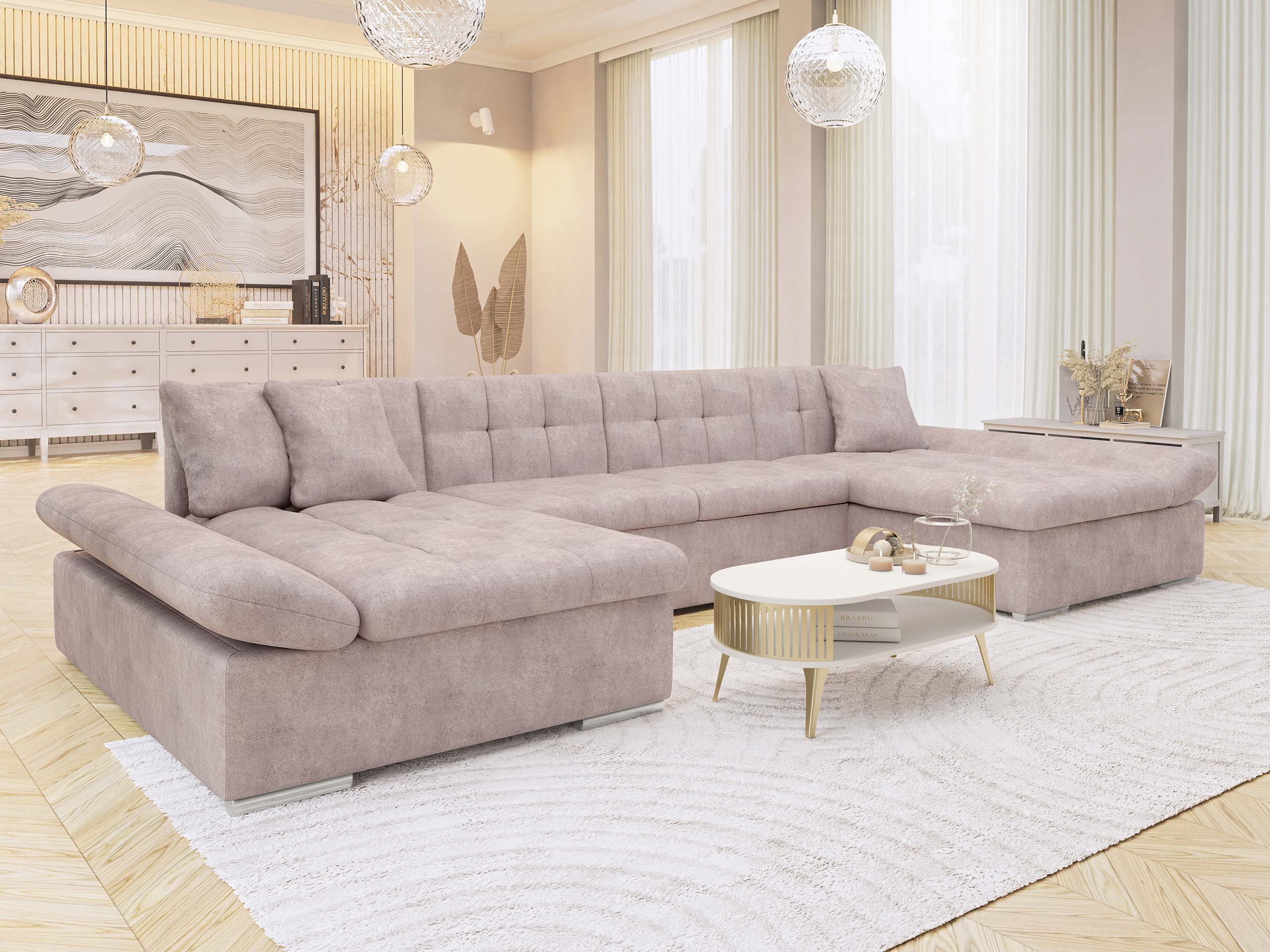 Ecksofa Comfivo 240 (Zoya 03)