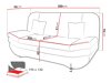 Schlafsofa Comfivo 234 (Alfa 17)