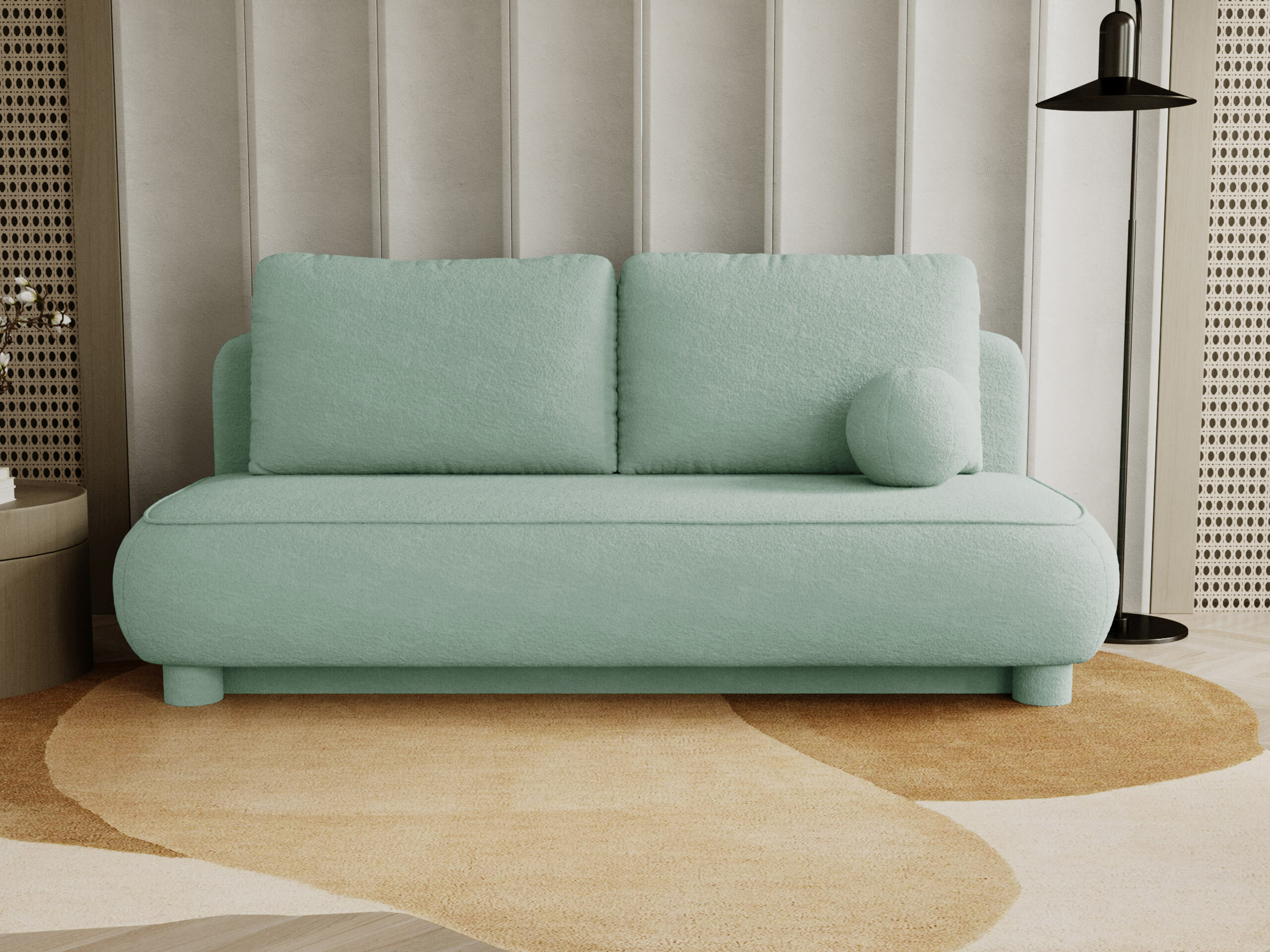 Schlafsofa TrendyNest Canora (Coral 55)