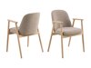 Stuhl Norsica 890 (Beige + Helles Holz)