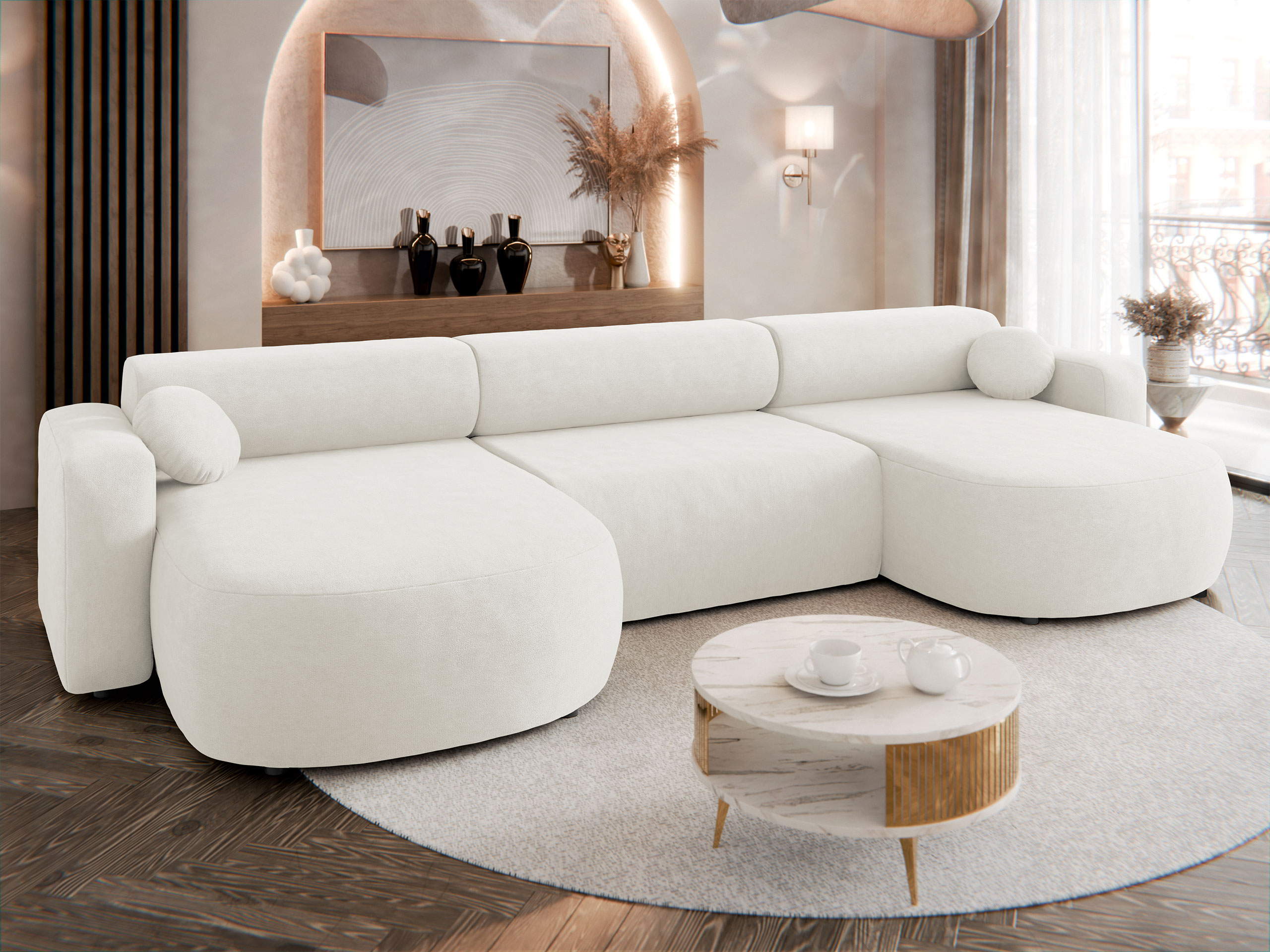 Ecksofa Comfivo Corus I (Velo 621)