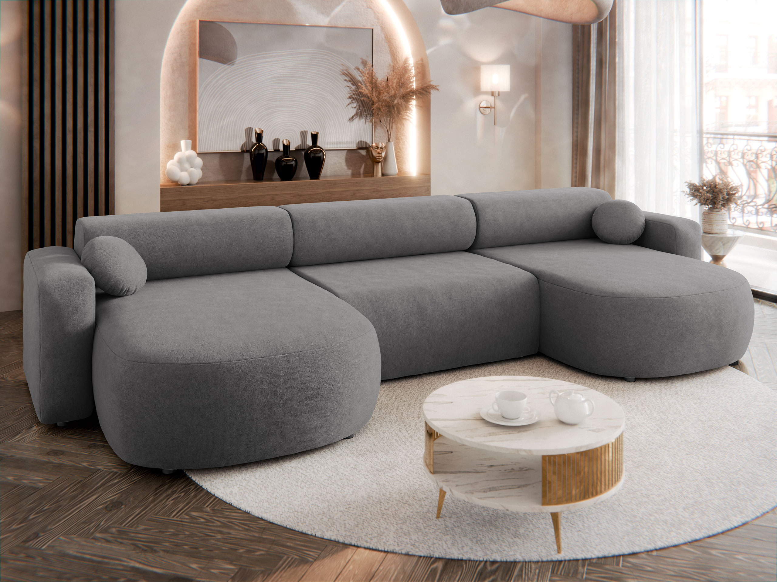 Ecksofa Comfivo Corus I (Velo 635)