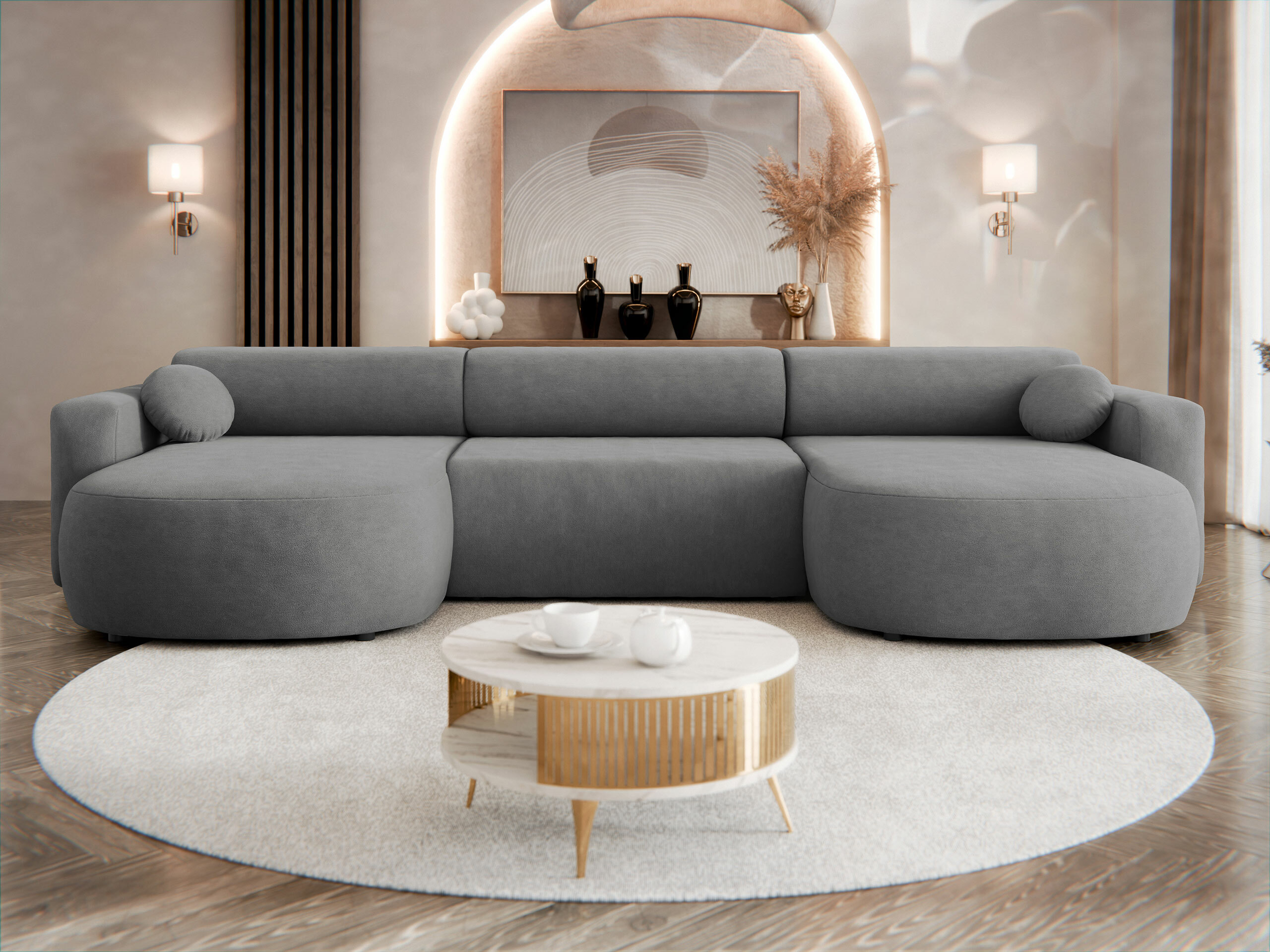 Ecksofa Comfivo Corus I (Velo 635)