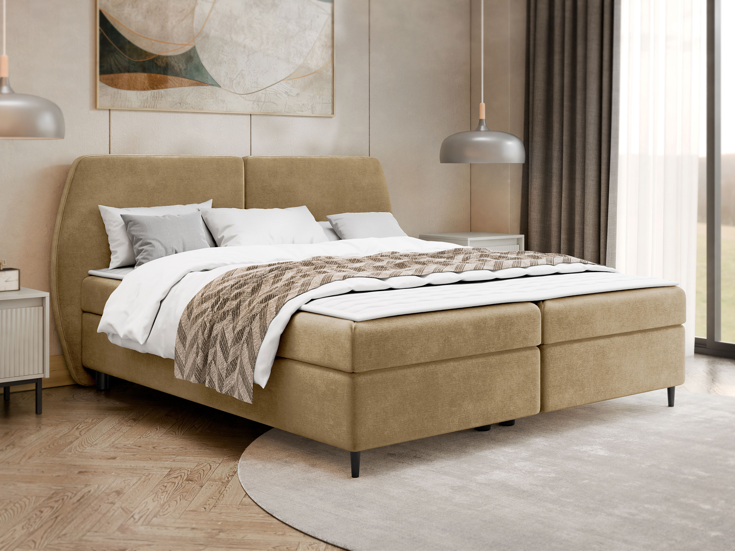 Boxspringbett Stonecrest 110 (Wave 04)