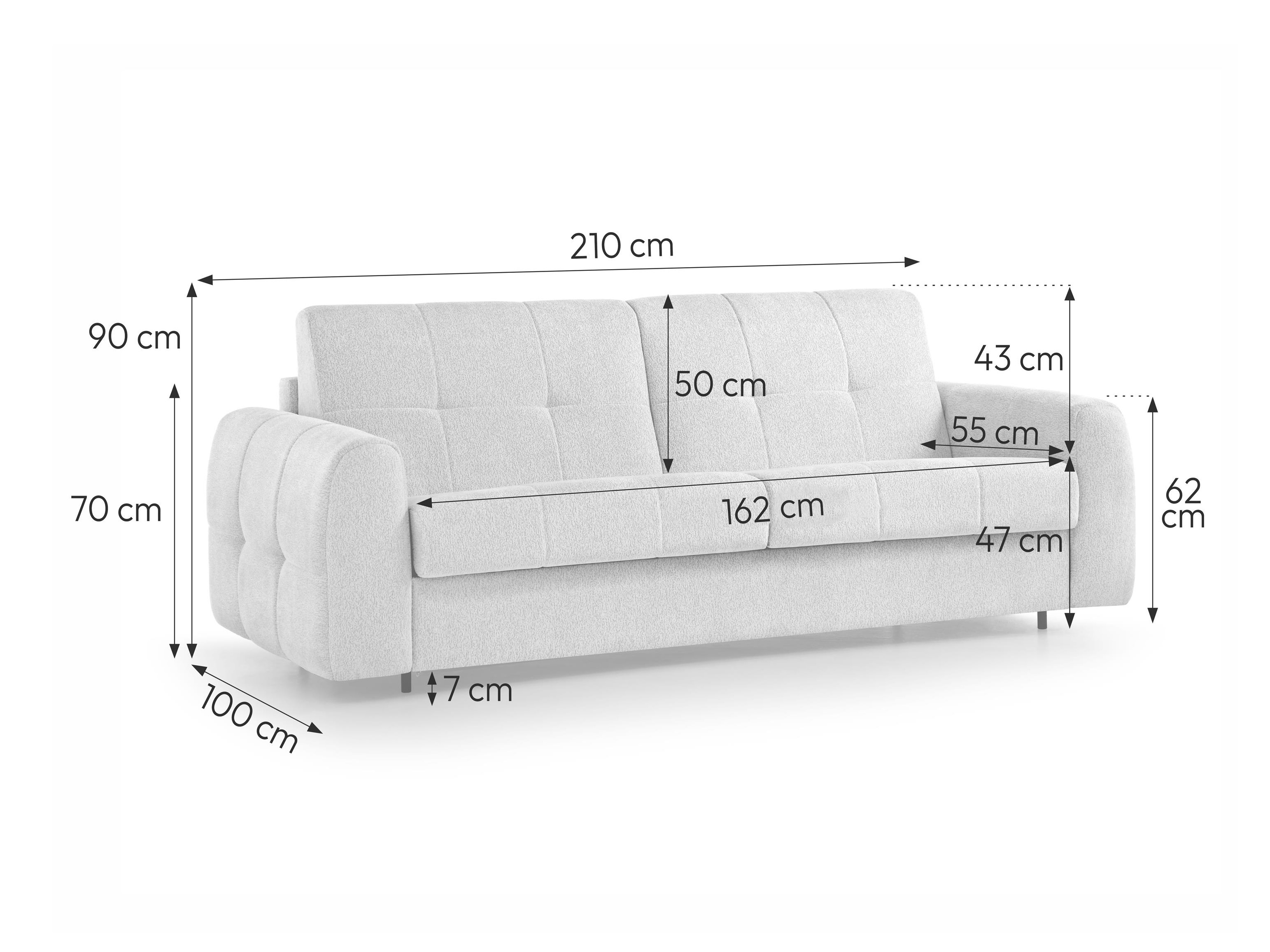 Schlafsofa Margate 126 (Misterio 03)