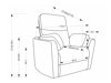 Sessel Liegesessel SD2027