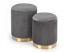 Hocker-Set Houston 1153 (Grau)