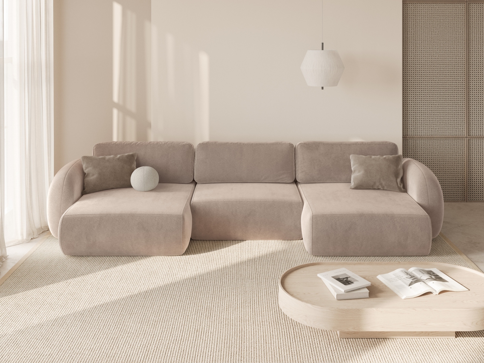 Ecksofa Franklin 208 (Magic Velvet 2282)